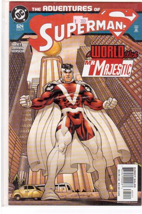 Adventures Of Superman Mr Majestic Mar Dc Comic Book