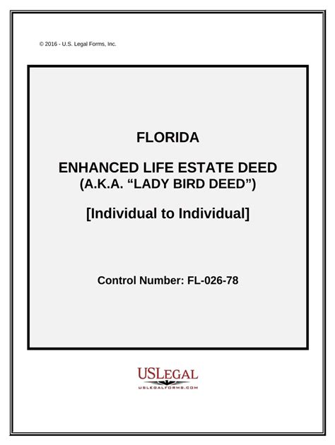 Florida Life Estate Deed Form Pdf Fill Out And Sign Printable Pdf