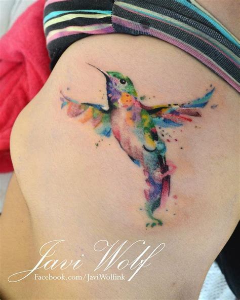 Pin By Mary Brookins On Artwork Javi Wolf Hummingbird Tattoo
