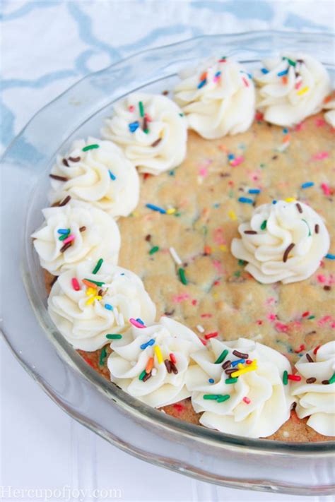 Frosted Funfetti Birthday Cake Cookie Her Cup Of Joy Recipe