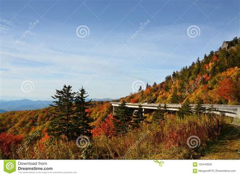 Beautiful Autumn Mountain Scenery Stock Photo Image Of