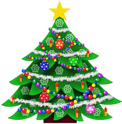 Kids Christmas Tree Clip Art