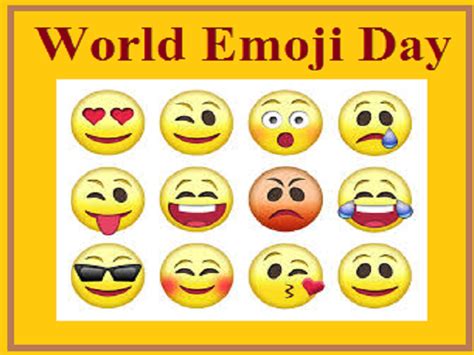 World Emoji Day 2020 History Celebration And Key Facts