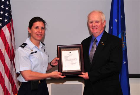 Civilian Honored At Offutt Award Ceremony Offutt Air Force Base