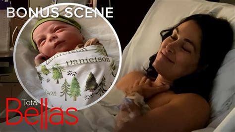 Watch Brie Bellas Newborn Son Buddy Enjoy First Bath Total Bellas Bonus Scene E Youtube
