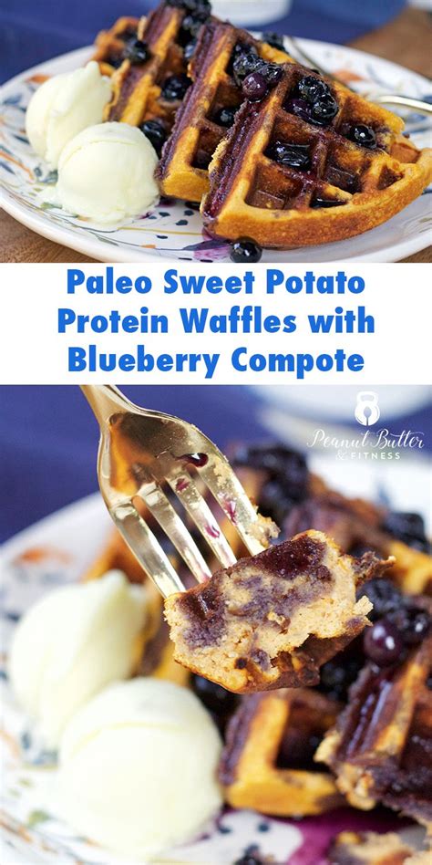 They are made of potato, oil, and seasonings. Paleo Sweet Potato Protein Waffles with Blueberry Compote ...