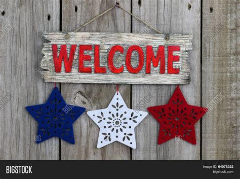 Red Welcome Sign Red Image And Photo Free Trial Bigstock