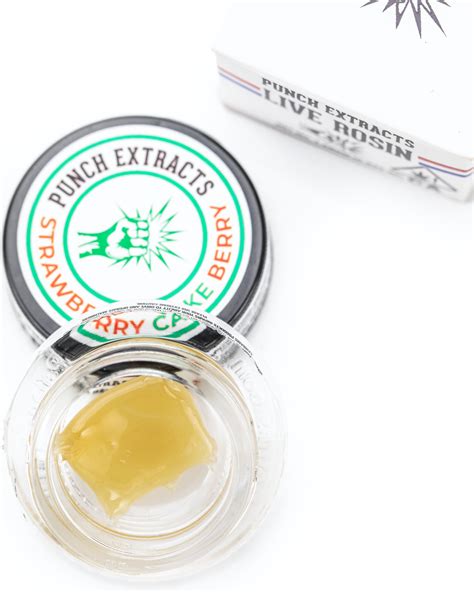 Punch Edibles And Extracts Punch Live Rosin Strawberry Cake Berry