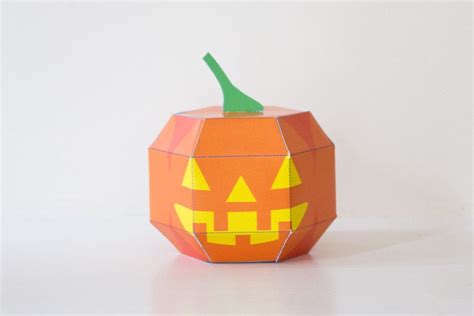 Halloween Papercraft Halloween Decor Halloween Craft Diy Etsy
