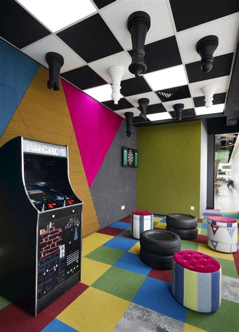 Cool Office Game Room Designs With Homey Features Game Room Basement