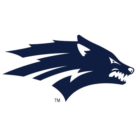 Logo University Of Nevada Reno Wolf Pack Wolf Head Fanapeel