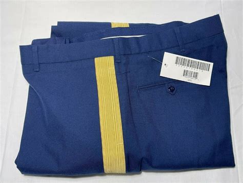 Asu Mens Nco 35r C Us Army Service Dress Blue Military Uniform Pants