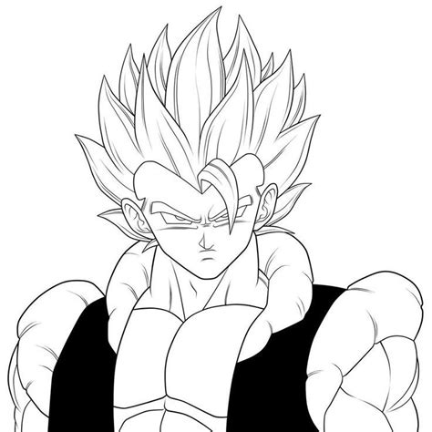 What is the difference between vegito and gogeta ? Dragon Ball Z Gogeta Coloring Pages - Coloring Home