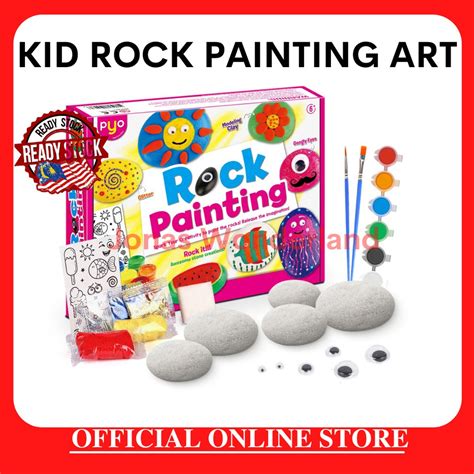 Rock Painting Kit For Kids Arts And Crafts For Girls And Boys Craft Art