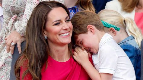 Prince Louis Comforts Princess Kate As The Royals Mourn Death Of The