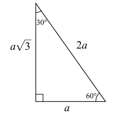 30 60 90 triangle sides 30 60 90 triangle rules and properties also, if you know two sides of the triangle, you can find the third one from the pythagorean. In a 30-60-90 triangle, the shorter leg has length of ...