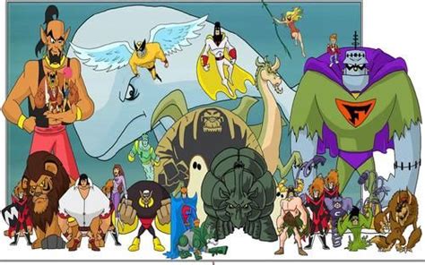Hanna Barbera Superheroes The Monster Fink Hanna Barbera Cartoons