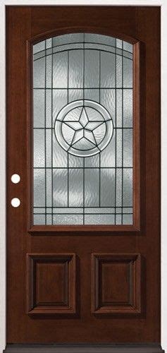 Discount Texas Star 34 Arch Mahogany Prehung Wood Door Unit 50