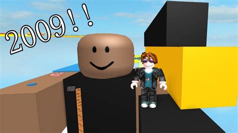 Roblox Very Old Roblox 2009 Obby Youtube
