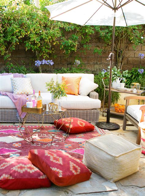 10 Inspiring Boho Chic Outdoor Spaces Curbly