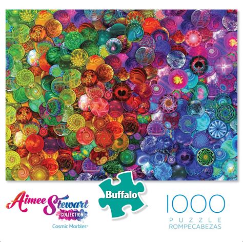 Buffalo Games Aimee Stewart Cosmic Marbles 1000 Piece Puzzle The
