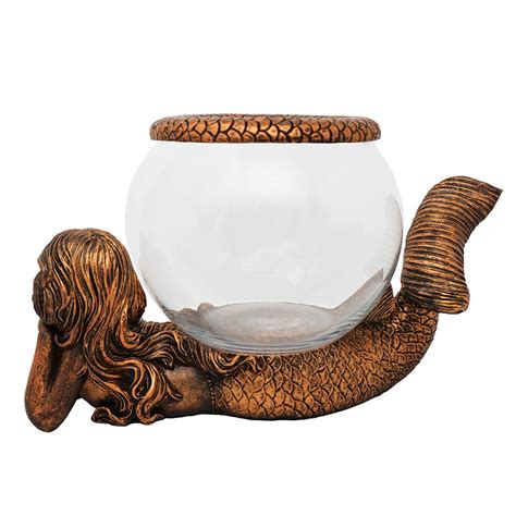 The Nifty Nook Exclusive Design New Mystical Mermaid Decorative Gold