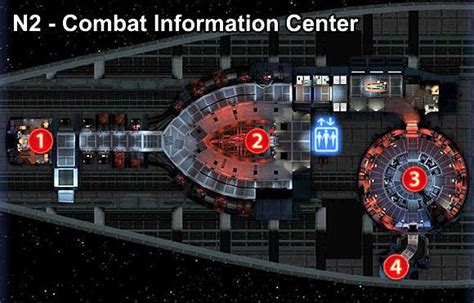 Mass Effect 3 Sr2 Normandy Deck Map N2 Combat Information Center