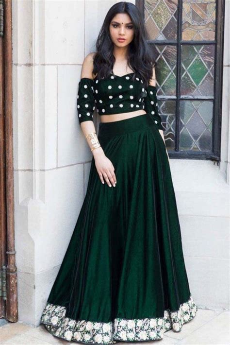 20 Crop Top Lehenga Designs You Never Knew About