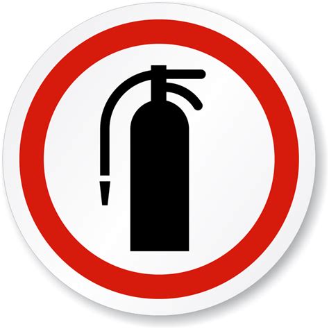 Download Fire Extinguisher Symbol Iso Circle Sign Fire Extinguisher