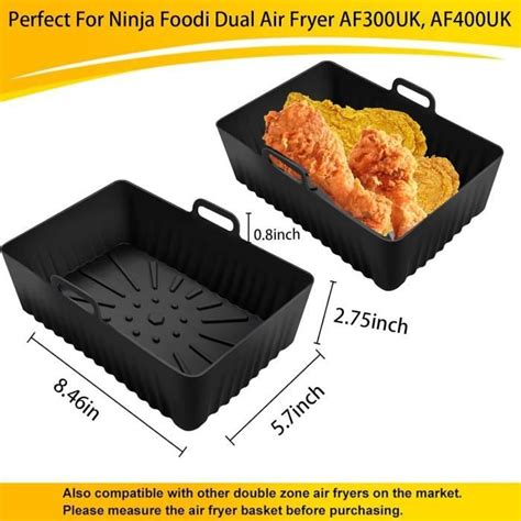 Paquet Accessoire Air Fryer Moule Air Fryer Pour Ninja Foodi Af Eu Af Eu L