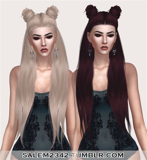Leahlillith Little Piece Hair Retexture Ts4 By Simsday Simsday