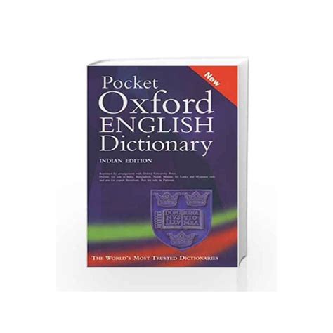 Pocket Oxford English Dictionary by OXFORD-Buy Online Pocket Oxford ...