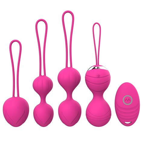 5pcs Vagina Exercise Kegel Balls Kit Ben Wa Balls 10speed Vibrator