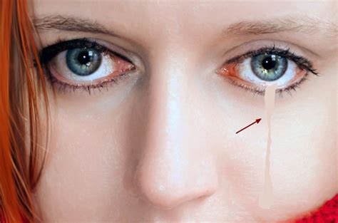 How To Paint A Realistic Tear With Adobe Photoshop Photoshop Star