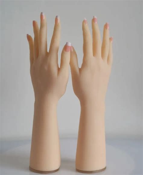 Realistic Lifesize Silicon Soft Sex Toy Dummy Arbitrarily Bent Hand Fetishist Art Collection