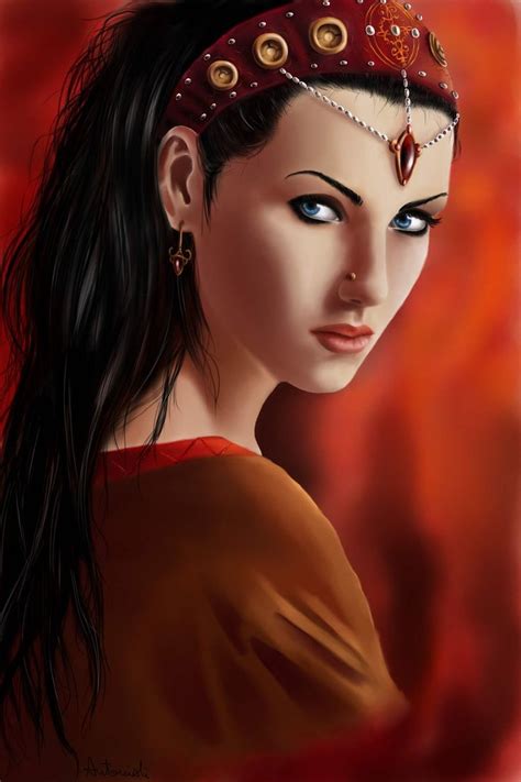 Gipsy By Saska Ithiur On Deviantart Character Portraits Gypsy Gipsy