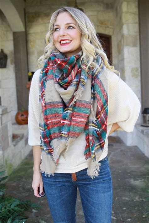 Ten Ways To Wear A Blanket Scarf Busbee Style Erin Busbee How To