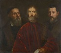 Titian (c. 1488-Venice 1576) - Titian and his Friends