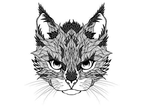 Hard Cat Coloring Pages Animal Coloring Page Animal Coloring Pages
