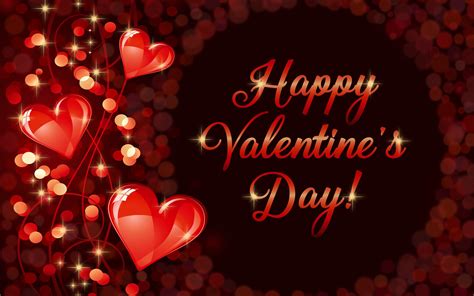 Happy Valentines Day Romantic Love Hearts Wallpaper Celebrations