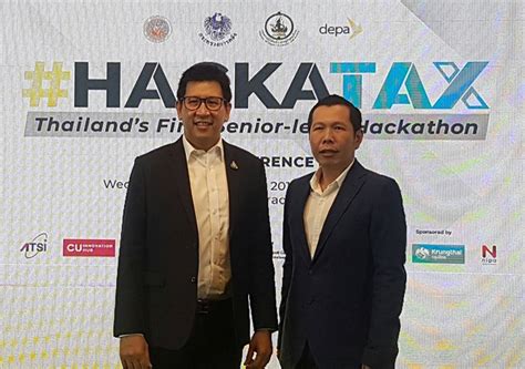 (3) oversee property tax administration involving 10.9. กรมสรรพากร และ depa จัดงาน 'HACKATAX' ดึง FinTech startup ...