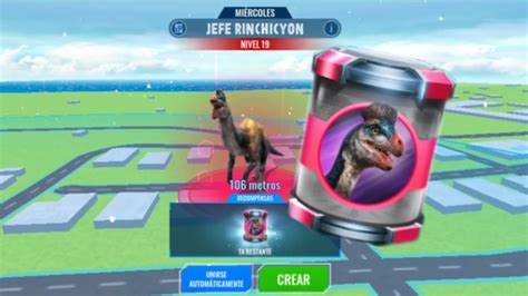 Jurassic World Alive Jefe Rinchicyon Youtube