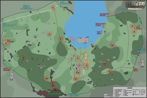 Escape From Tarkov Woods Map Escape From Tarkov Woods Map Guide