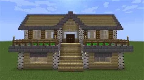 How to build a survival house tutorial that has a cool unde. 10 Cool Minecraft Houses to Build in Survival - EnderChest | Minecraft cottage, Minecraft house ...