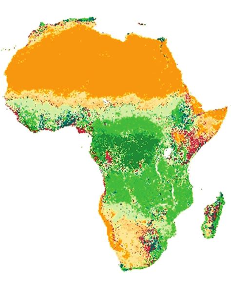 3 African Biomes Biome Classification Is Based On Hansen Et Al 1998