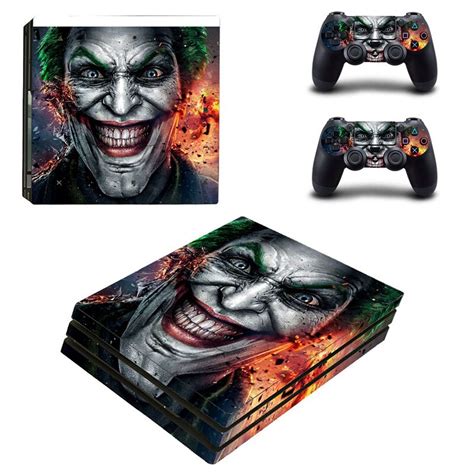 Joker Skin For Sony Playstation 4 Ps4 Pro Console Game Sticker Cover