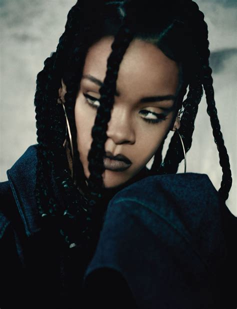 Confira A Sessão De Fotos Completa Da Rihanna Para Revista I D Popline