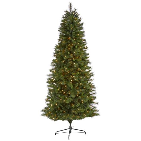 75ft Slim West Virginia Mountain Pine Artificial Christmas Tree With