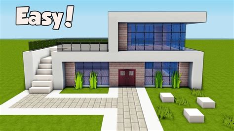 Looking for cool minecraft house ideas? Minecraft: How To Build A Small & Easy Modern House ...