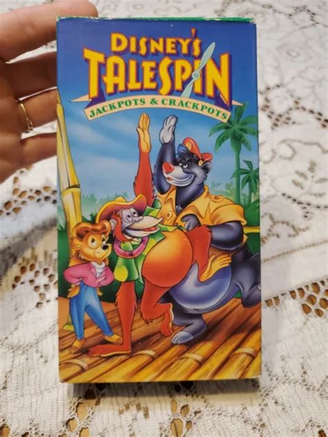 Disney Tale Spin Jackpots And Crackpots Vhs Volume 3 1000 Picclick